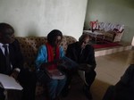 Présentation du projet au Préfet de la Région de l´Ouest Cameroun: cliquer pour aggrandir
